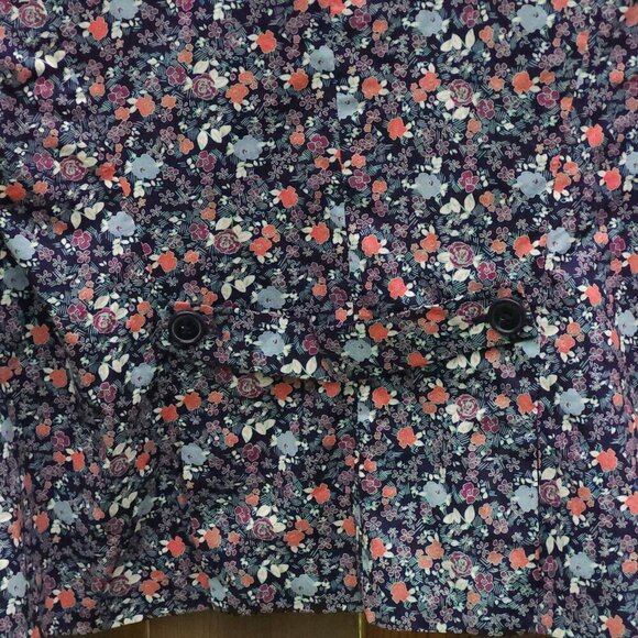 BEAUTIFUL GAP FLORAL BLAZER Women's Size 14 BNWT Career Piece Pretty - Picture 9 of 9